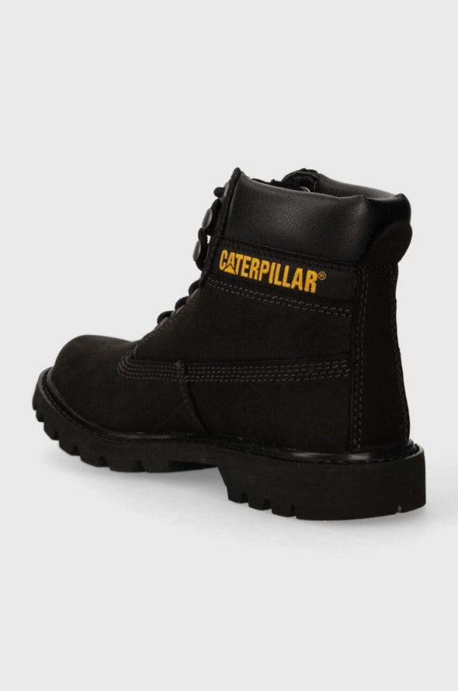 Замшеві черевики Caterpillar COLORADO 2.0 жіночі колір чорний на плоскому ходу P110425 фото 3