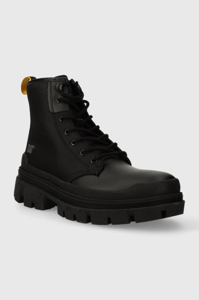 Черевики Caterpillar HARDWEAR HI жіночі колір чорний на плоскому ходу P111327 фото 2