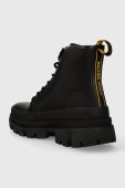 Черевики Caterpillar HARDWEAR HI жіночі колір чорний на плоскому ходу P111327