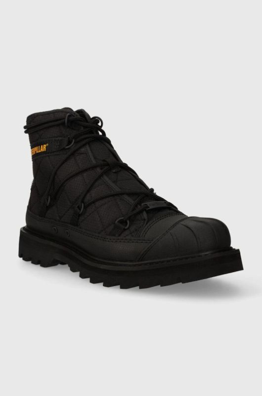 Черевики Caterpillar OMAHA ALT LACE x Nigel Cabourn жіночі колір чорний на плоскому ходу злегка утеплена P111317 фото 2