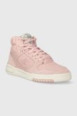 Шкіряні кросівки Champion Z80 HI SL Mid колір рожевий
