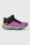 Черевики The North Face Vectiv Exploris 2 Mid Futurelight жіночі колір фіолетовий злегка утеплена Черевики The North Face Vectiv Exploris 2 Mid Futurelight жіночі колір фіолетовий злегка утеплена