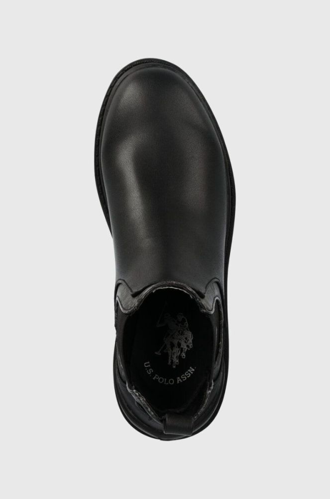 Черевики U.S. Polo Assn. BRUNA жіночі колір чорний на плоскому ходу BRUNA012W/CY1 фото 4