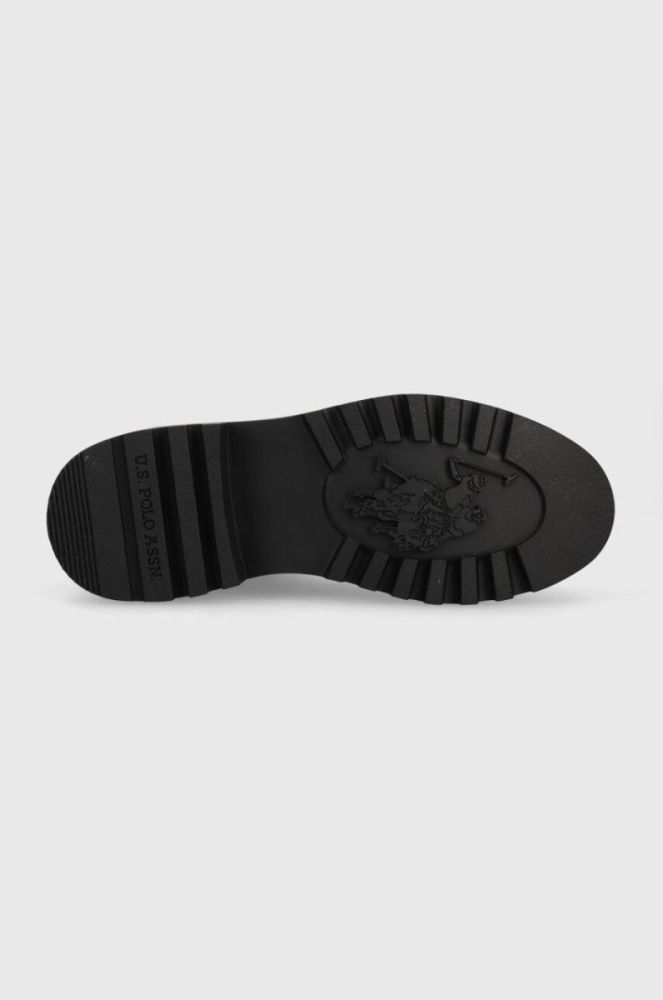 Черевики U.S. Polo Assn. BRUNA жіночі колір чорний на плоскому ходу BRUNA012W/CY1 фото 5