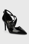 Шкіряні туфлі MICHAEL Michael Kors Adela колір чорний 40F1ADMP1A