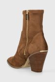 Черевики MICHAEL Michael Kors Dover жіночі колір коричневий каблук блок 40F3DOHE5S (3549030)
