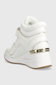 Шкіряні кросівки MICHAEL Michael Kors Gentry колір білий 43F3GYFE1L