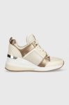 Кросівки MICHAEL Michael Kors Georgie колір бежевий 43F3GEFS3D Кросівки MICHAEL Michael Kors Georgie колір бежевий 43F3GEFS3D