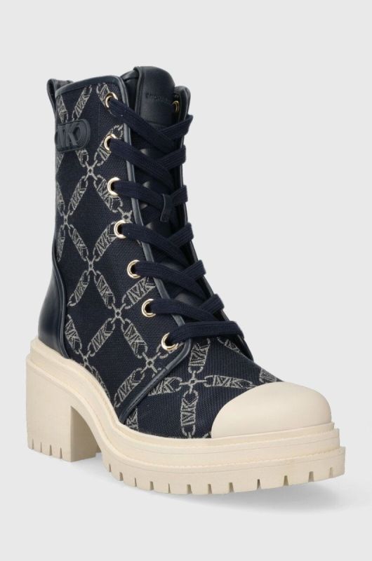 Черевики MICHAEL Michael Kors Hanley жіночі колір синій каблук блок 40F3HYME6Y фото 2