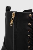 Шкіряні черевики MICHAEL Michael Kors Natasha жіночі колір чорний каблук блок 40F3NAME6L Шкіряні черевики MICHAEL Michael Kors Natasha жіночі колір чорний каблук блок 40F3NAME6L