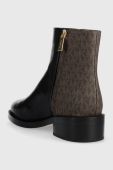 Черевики MICHAEL Michael Kors Regan жіночі колір чорний на плоскому ходу 40F3RGME6L Черевики MICHAEL Michael Kors Regan жіночі колір чорний на плоскому ходу 40F3RGME6L