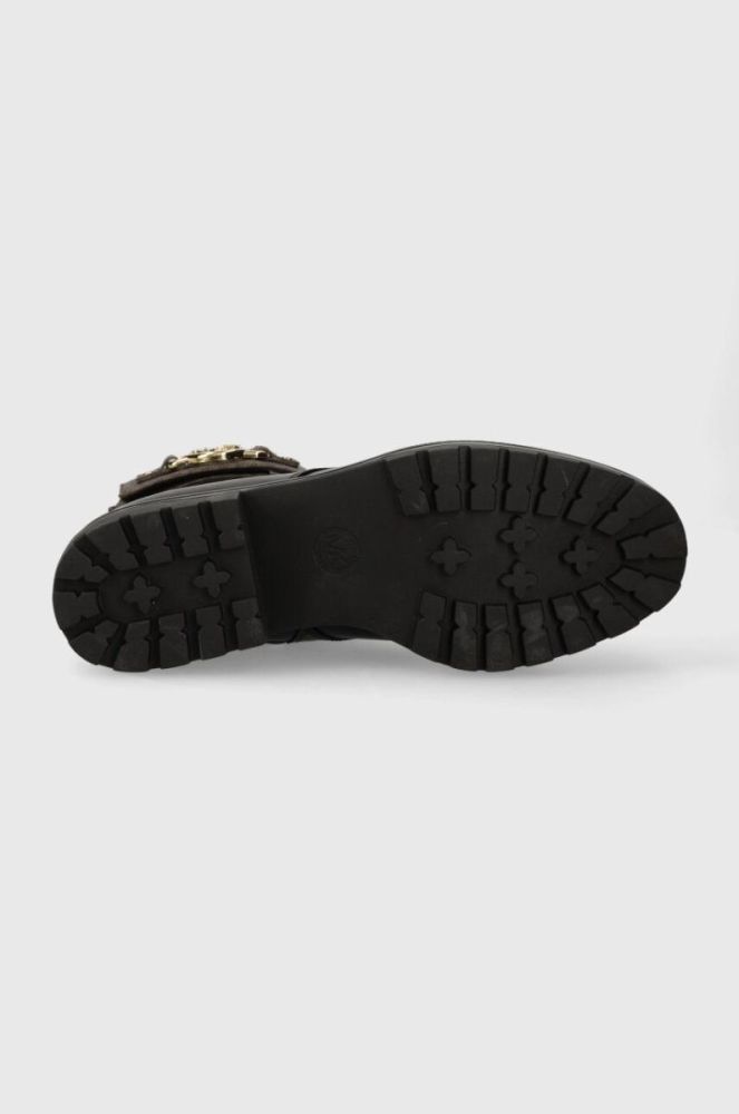 Черевики MICHAEL Michael Kors Rory жіночі колір чорний на плоскому ходу 40F3ROFE1L фото 5