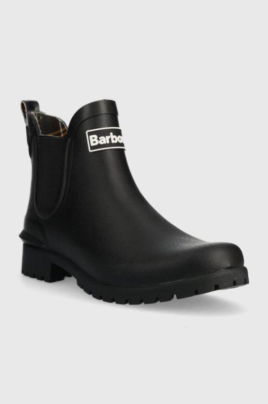 Гумові чоботи Barbour Wilton жіночі колір чорний LRF0066BK11 фото 2