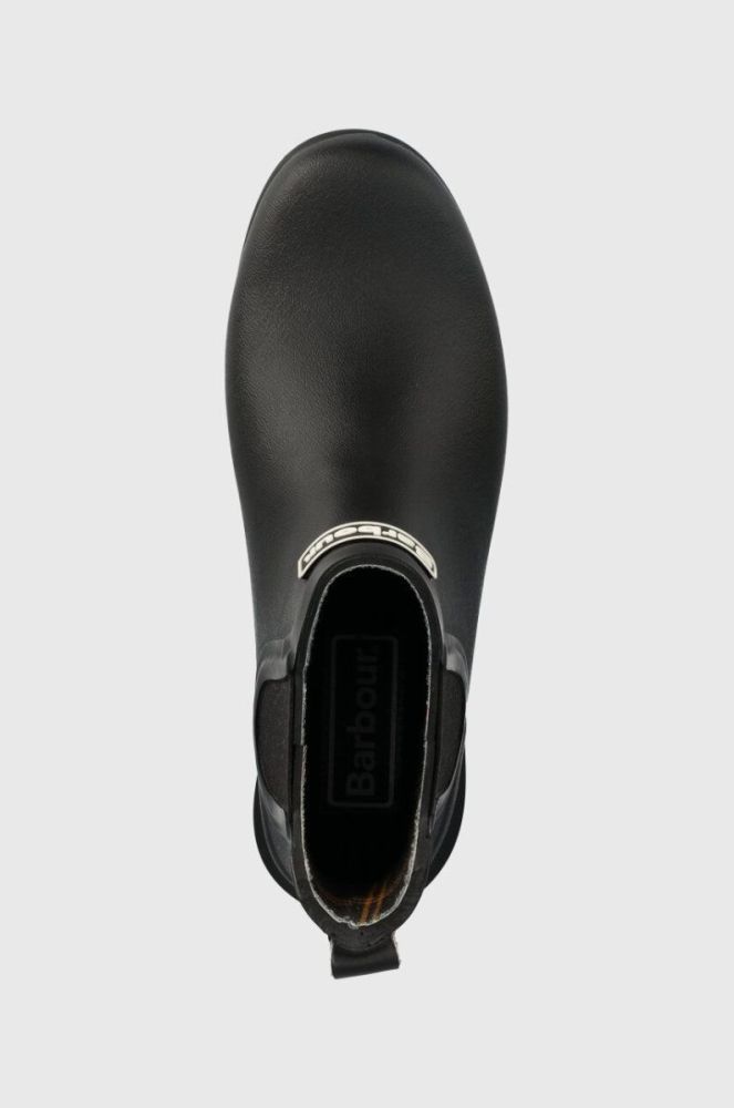 Гумові чоботи Barbour Wilton жіночі колір чорний LRF0066BK11 фото 4