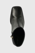 Шкіряні черевики Alohas South жіночі колір чорний каблук блок S00054.253 Шкіряні черевики Alohas South жіночі колір чорний каблук блок S00054.253
