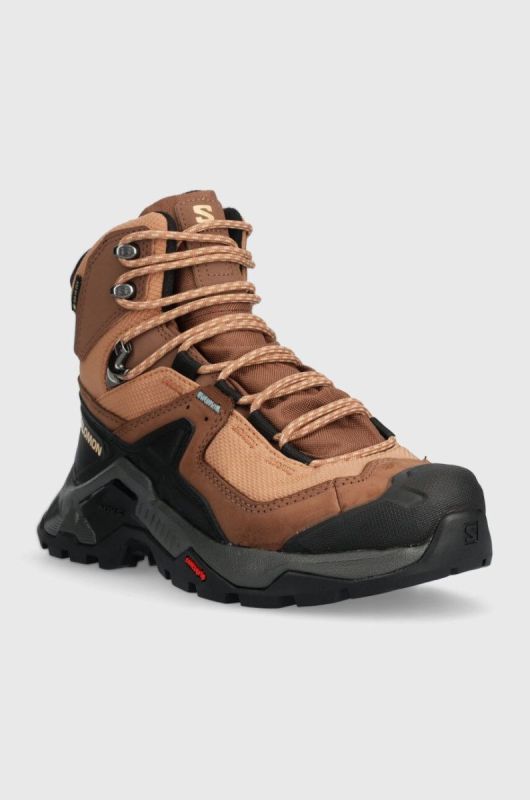 Черевики Salomon Quest Element GTX жіночі колір коричневий фото 2