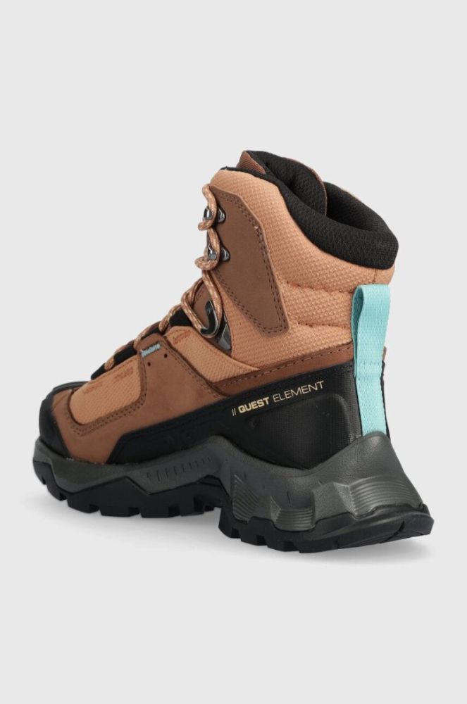 Черевики Salomon Quest Element GTX жіночі колір коричневий фото 3