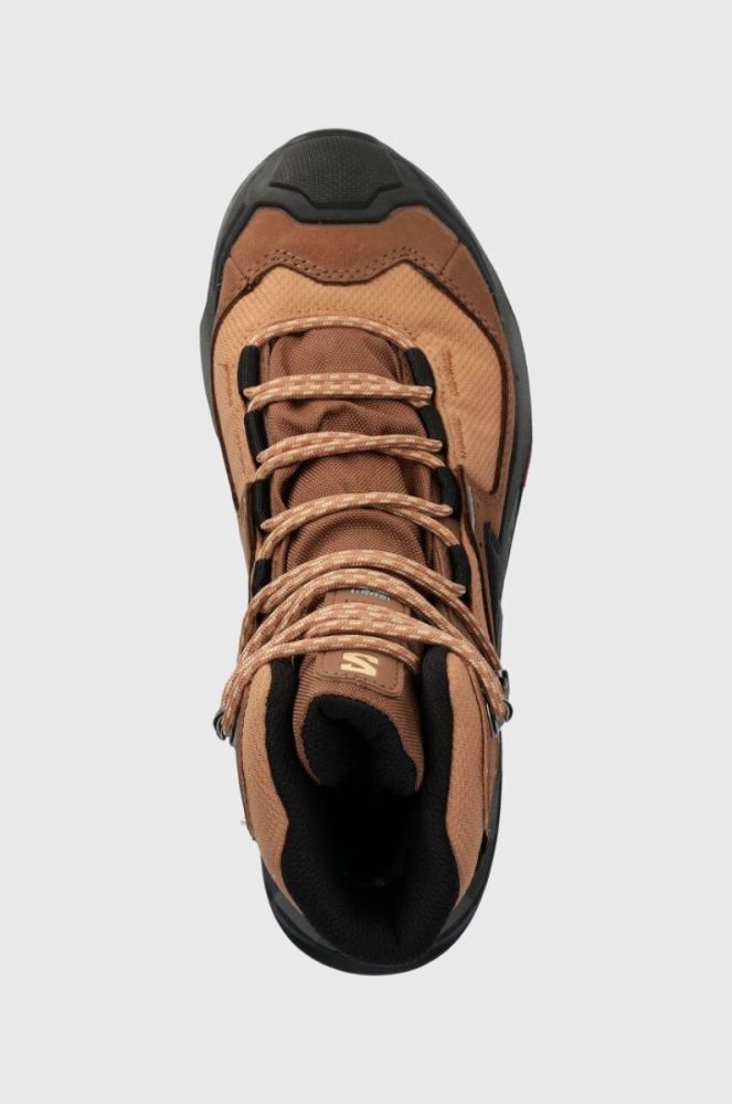 Черевики Salomon Quest Element GTX жіночі колір коричневий фото 4