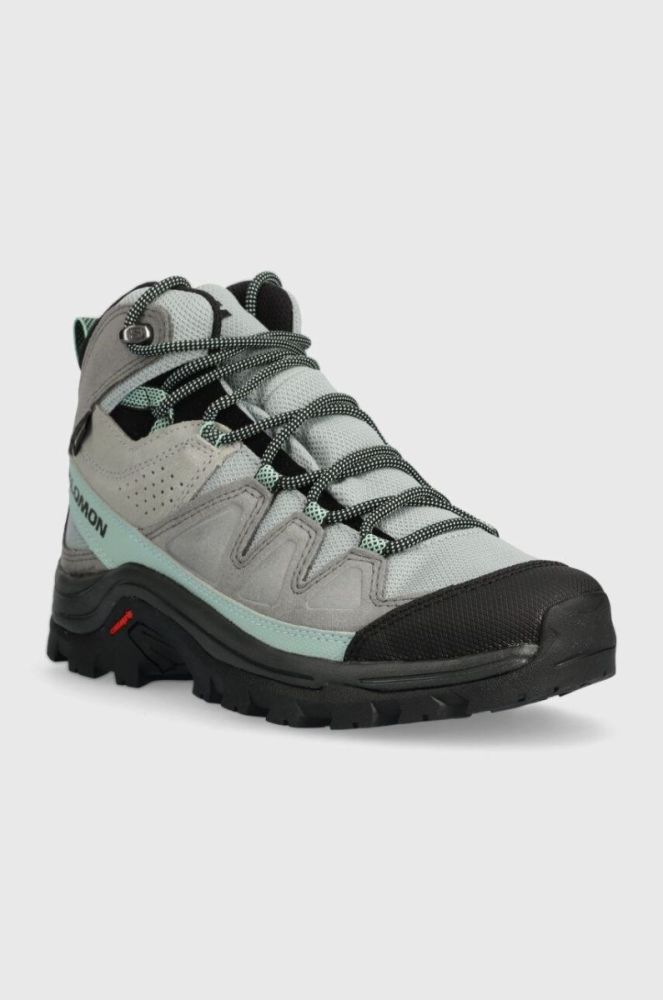 Черевики Salomon Quest Rove GTX жіночі колір сірий злегка утеплена фото 2