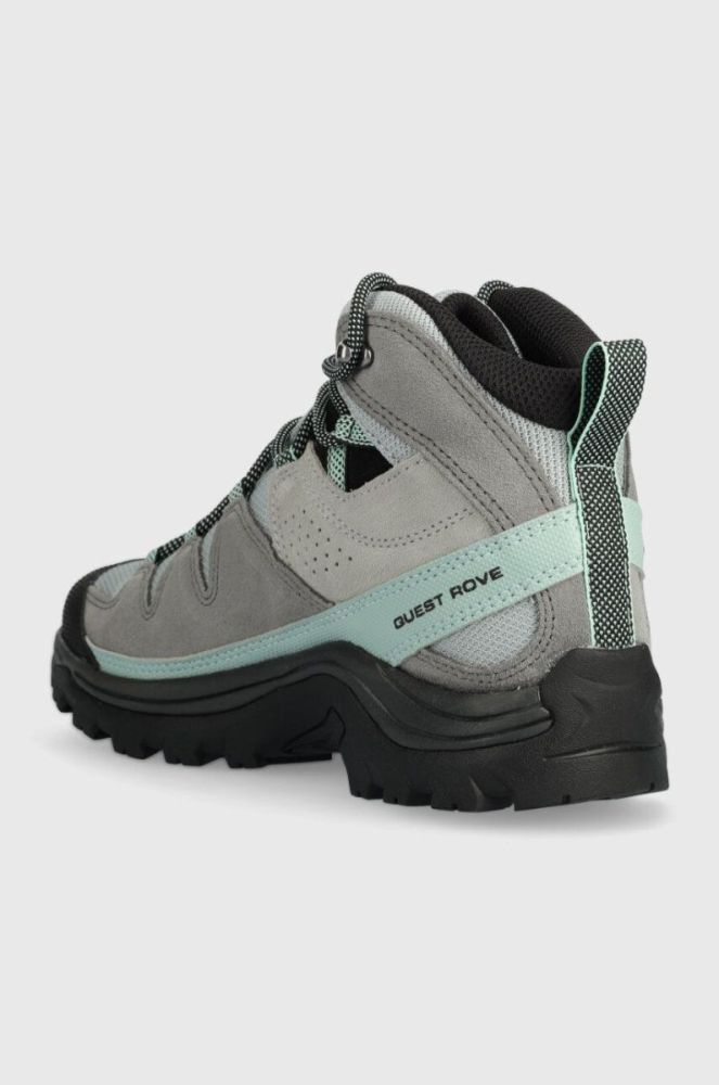 Черевики Salomon Quest Rove GTX жіночі колір сірий злегка утеплена фото 3