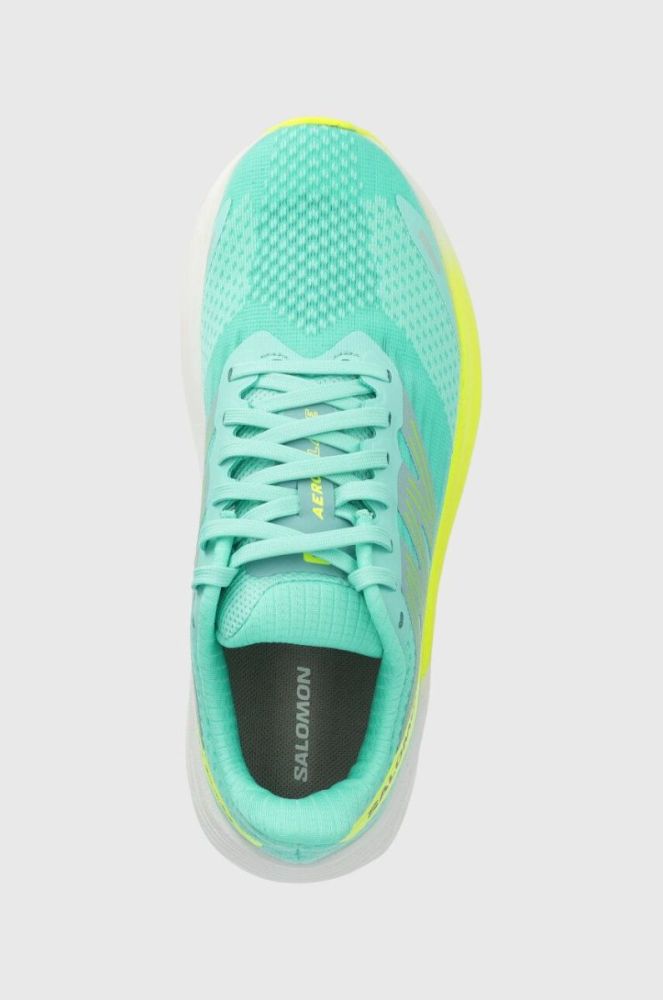 Бігові кросівки Salomon Aero Blaze колір бірюзовий фото 4