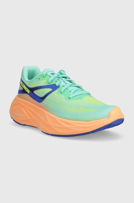 Бігові кросівки Salomon Aero Glide колір зелений фото 2