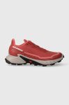 Черевики Salomon Alphacross 5 колір рожевий Черевики Salomon Alphacross 5 колір рожевий