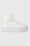 Кросівки Puma Karmen Rebelle Mid колір білий Кросівки Puma Karmen Rebelle Mid колір білий