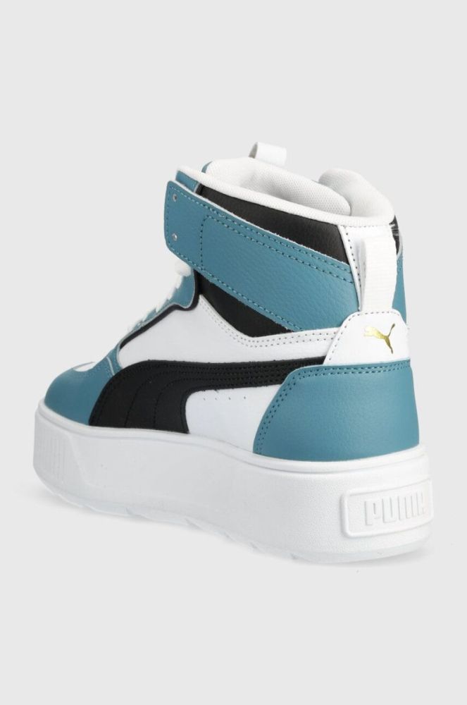 Кросівки Puma Karmen Rebelle Mid колір бірюзовий фото 3