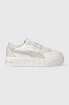 Шкіряні кросівки Puma Cali Court Lth Wns колір білий Шкіряні кросівки Puma Cali Court Lth Wns колір білий