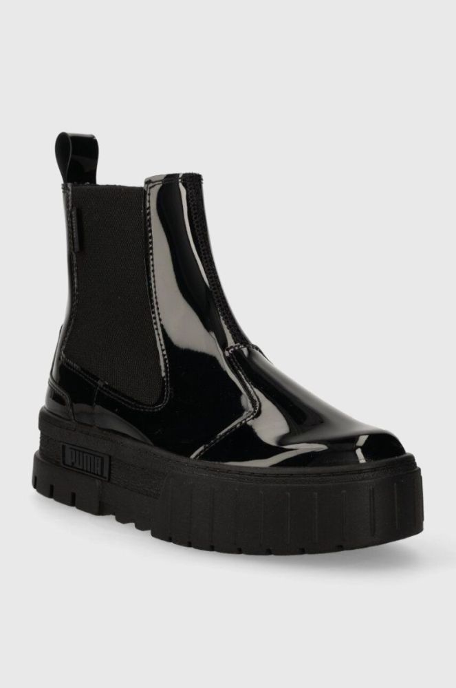 Черевики Puma Mayze Chelsea Jelly Wns жіночі колір чорний на плоскому ходу фото 2