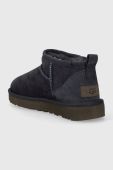 Замшеві чоботи UGG Classic Ultra Mini колір синій 1116109