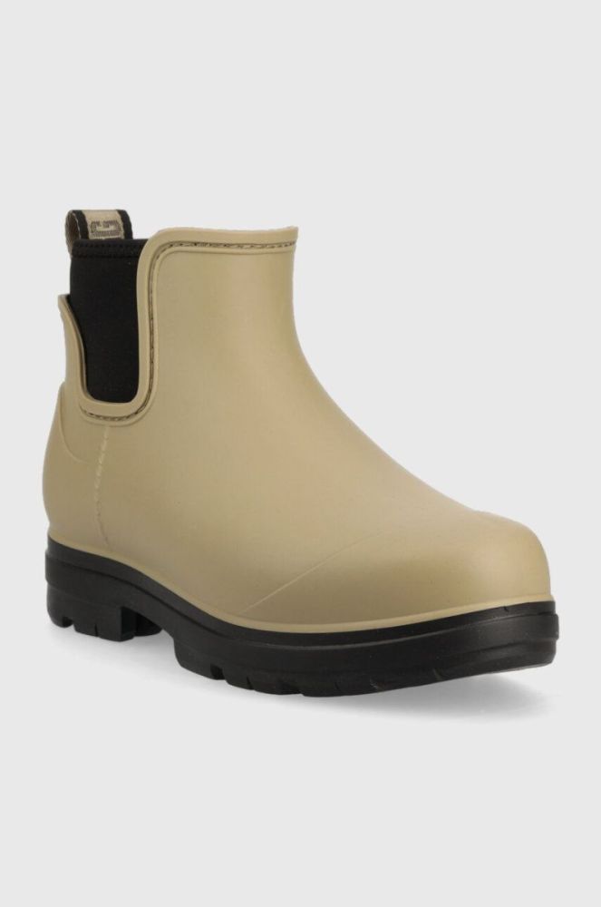 Гумові чоботи UGG Droplet жіночі колір бежевий 1130831 фото 2