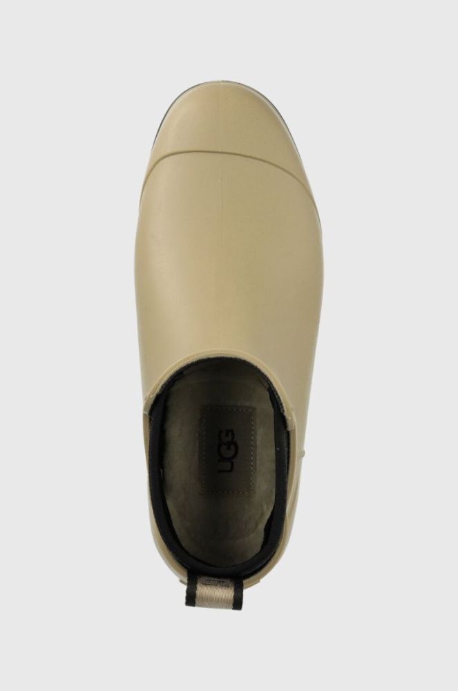 Гумові чоботи UGG Droplet жіночі колір бежевий 1130831 фото 4