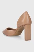 Туфлі Aldo Ligowan колір бежевий каблук блок 13658308.LIGOWAN