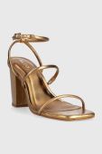 Шкіряні сандалі Aldo Natayla колір золотий 13672163.NATAYLA