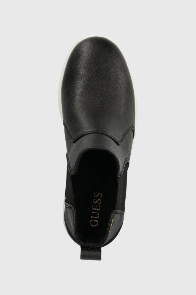Черевики Guess ROMINA жіночі колір чорний на танкетці FL8RMN LEA12 фото 4