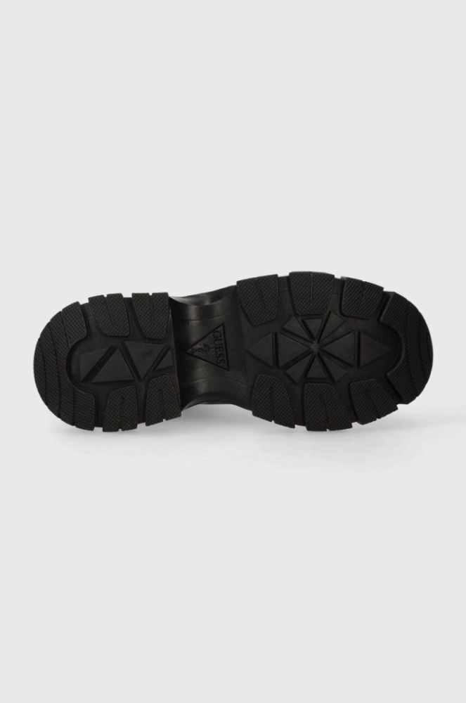 Черевики Guess BESONA жіночі колір чорний на платформі FL8BEO ELE12 фото 5