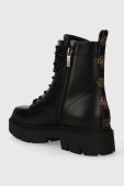 Черевики Guess RAMSAY жіночі колір чорний на плоскому ходу FL8RMY ELE10