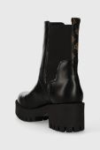 Черевики Guess WARIN жіночі колір чорний каблук блок FL8WAN ELE10