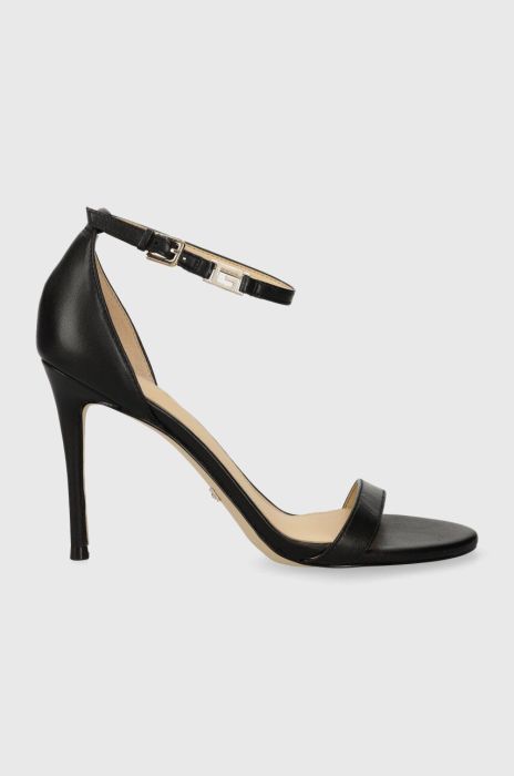 Шкіряні сандалі Guess KABAIL3 колір чорний FL8KIL LEA03