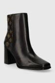 Черевики Guess YORK жіночі колір чорний каблук блок FL8YOK LEP10