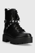 Черевики Guess VAIDA жіночі колір чорний на платформі FL8VDA ELE10 Черевики Guess VAIDA жіночі колір чорний на платформі FL8VDA ELE10