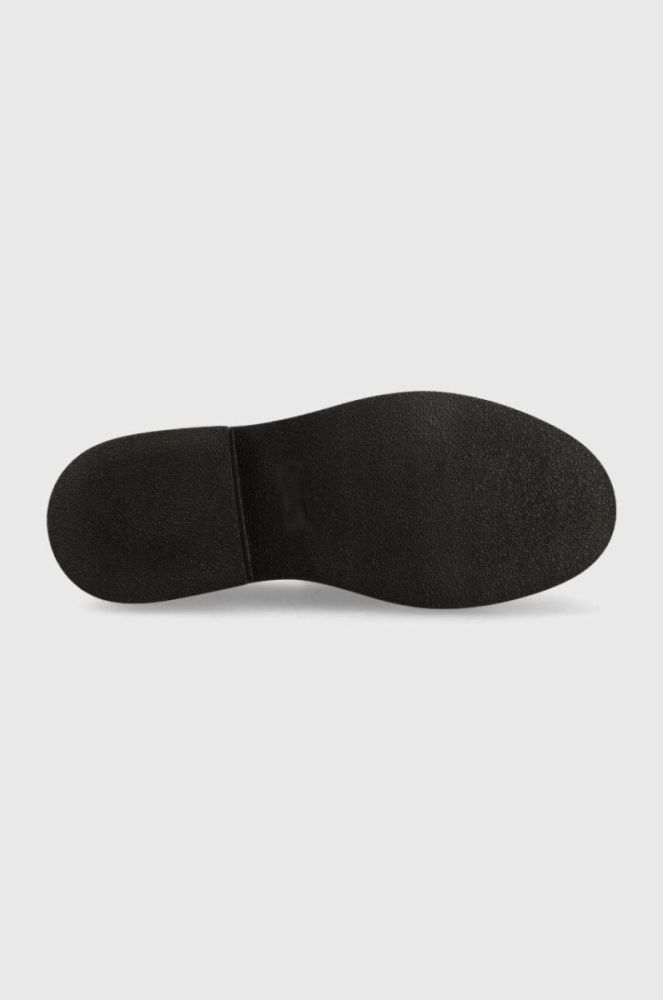 Шкіряні мокасини GARMENT PROJECT June Loafer жіночі колір чорний на платформі GPW2403 фото 5