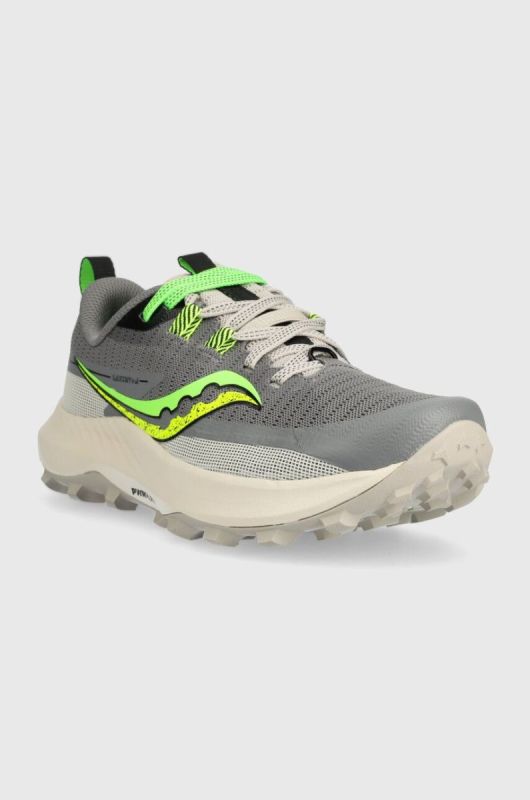 Черевики Saucony Peregrine 13 жіночі колір сірий фото 2