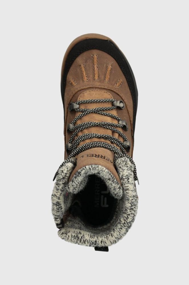 Черевики Merrell Siren 4 Thermo Mid Zip WP жіночі колір коричневий утеплене фото 4