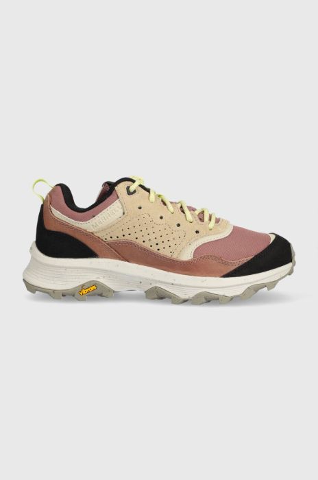 Черевики Merrell Speed Solo жіночі колір рожевий Черевики Merrell Speed Solo жіночі колір рожевий