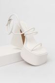 Шкіряні сандалі Naked Wolfe Angel колір білий