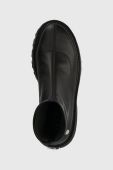 Черевики Naked Wolfe Chase жіночі колір чорний на платформі
