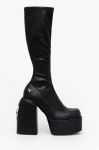 Чоботи Naked Wolfe Spice жіночі колір чорний каблук блок